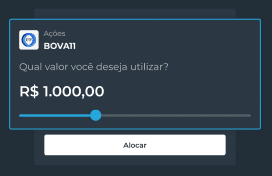 Ilustração de alocação de garantias