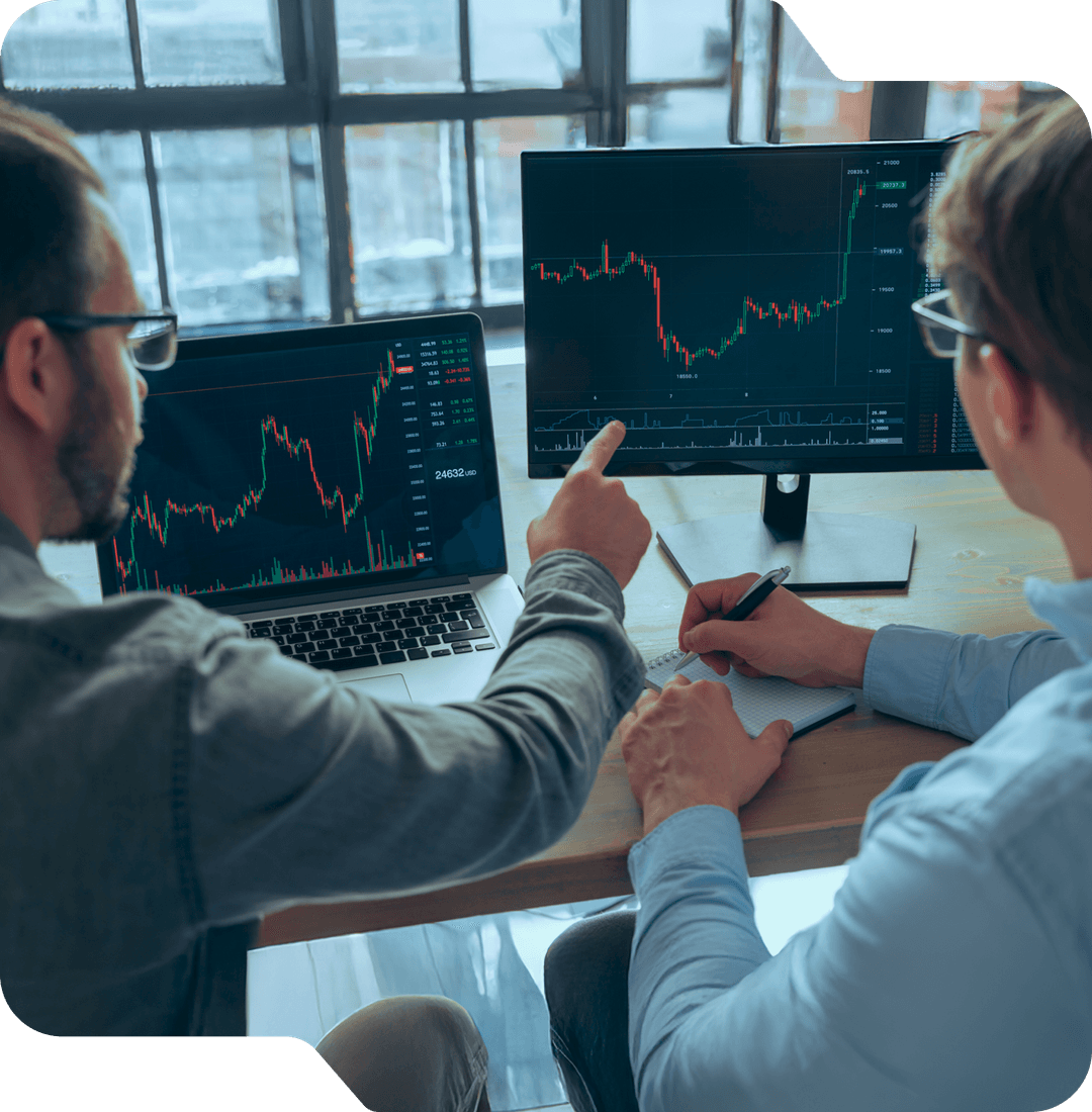 Gráfico representando alta performance